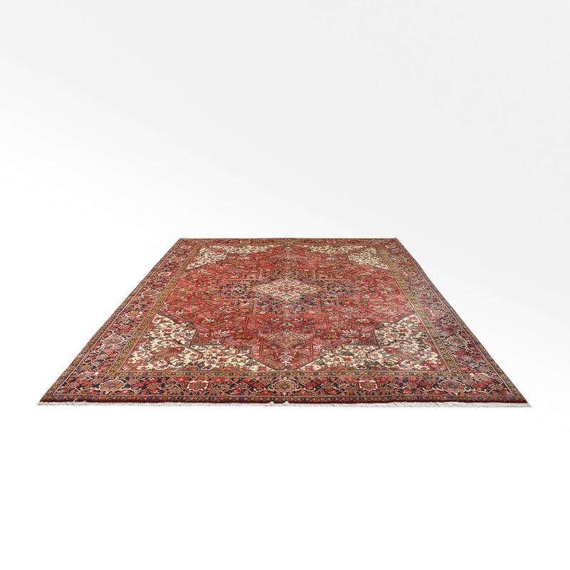 ヘリーズ 絨毯 377x297cm - ペルシャ絨毯