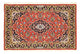 カシャーン 絨毯 100x70cm - ペルシャ絨毯