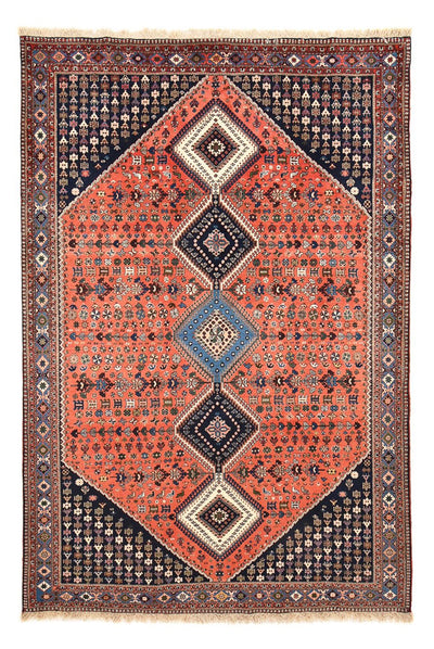 ヤラメ 絨毯 202x291cm - ペルシャ絨毯