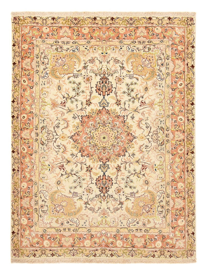 タブリーズ - 50 Raj 絨毯 210x153cm - ペルシャ絨毯
