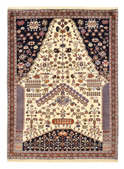 カシュクリ 絨毯 140x183cm - ペルシャ絨毯