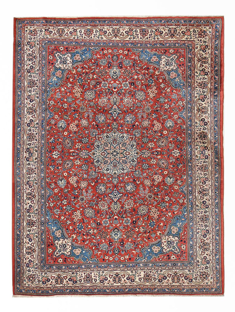 カシャーン 絨毯 350x257cm - ペルシャ絨毯
