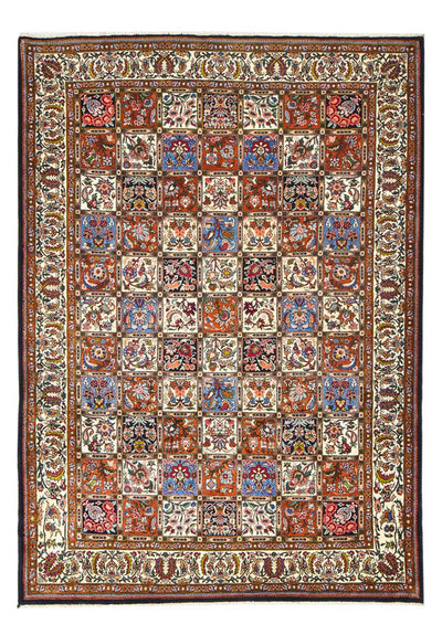 バフティアール 絨毯 205x296cm - ペルシャ絨毯