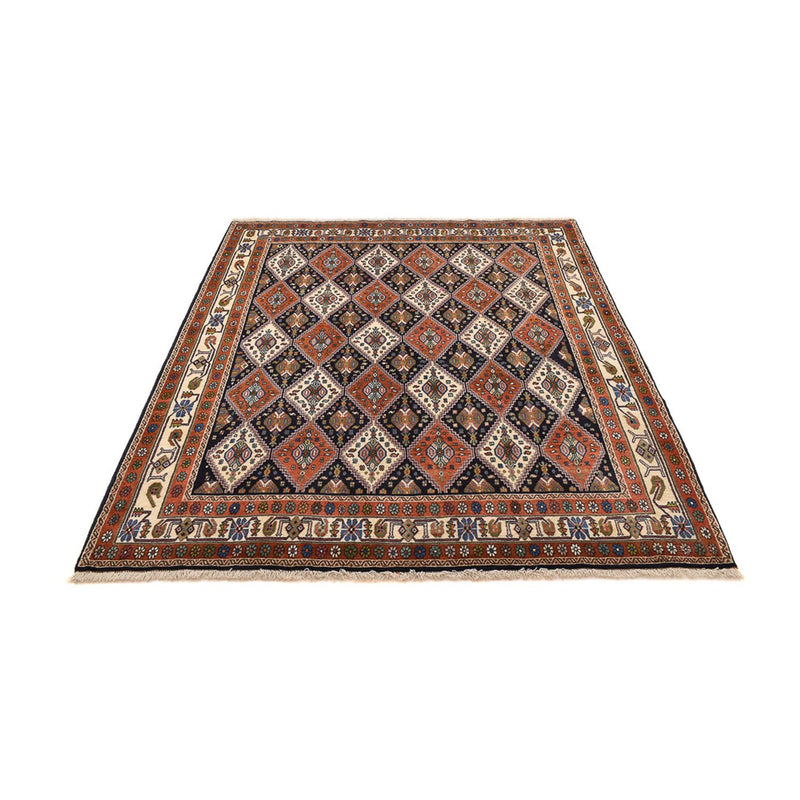シャルババク 絨毯 214x183cm - ペルシャ絨毯
