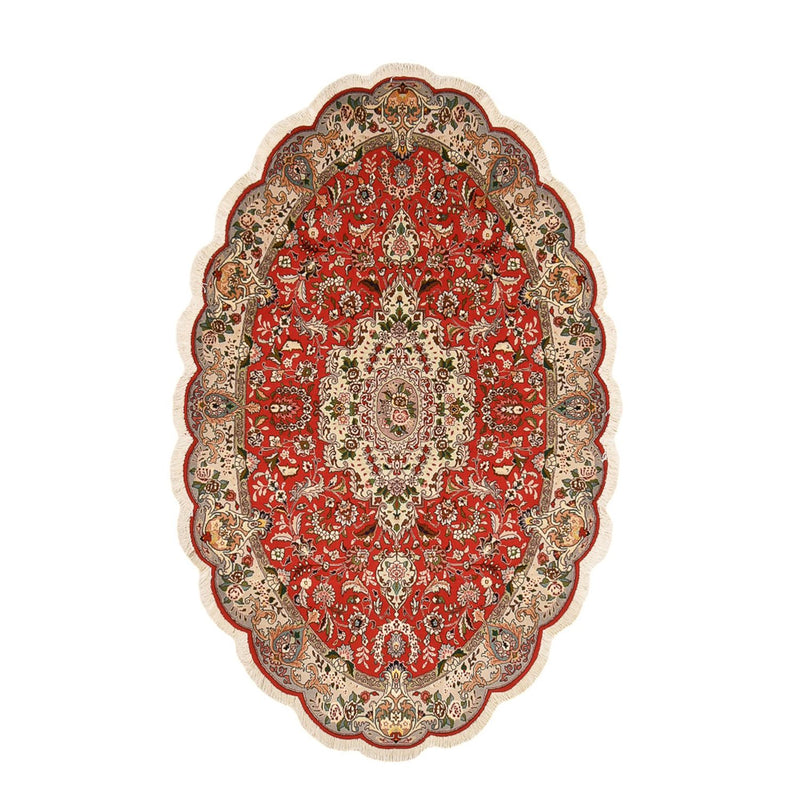 タブリーズ - 50 Raj 絨毯 205x130cm - ペルシャ絨毯