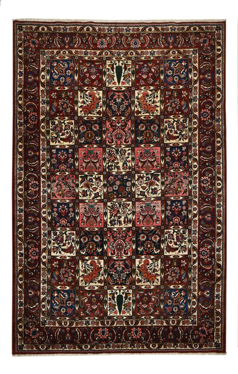バフティアール 絨毯 328x209cm - ペルシャ絨毯