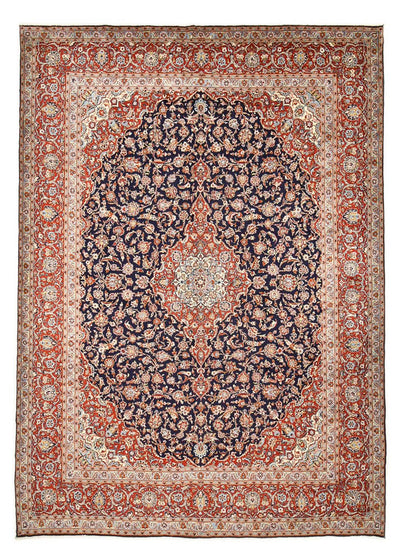 カシャーン 絨毯 308x424cm - ペルシャ絨毯