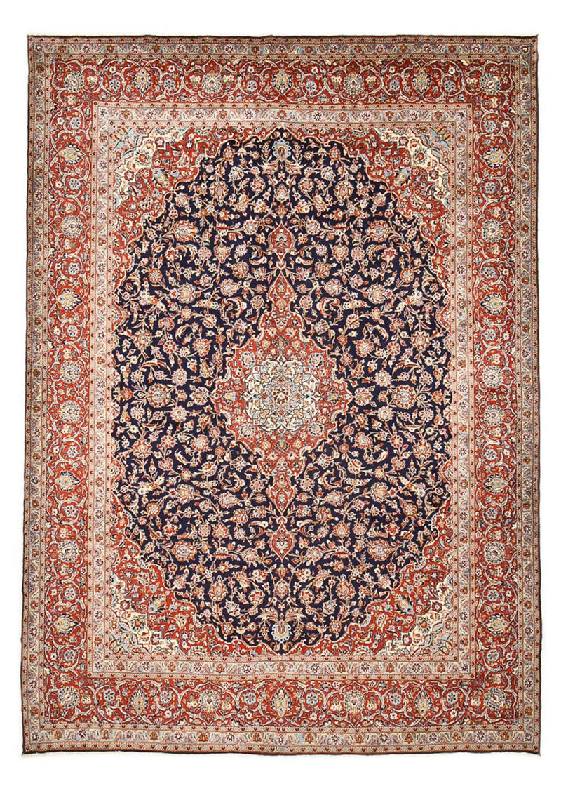 カシャーン 絨毯 424x308cm - ペルシャ絨毯