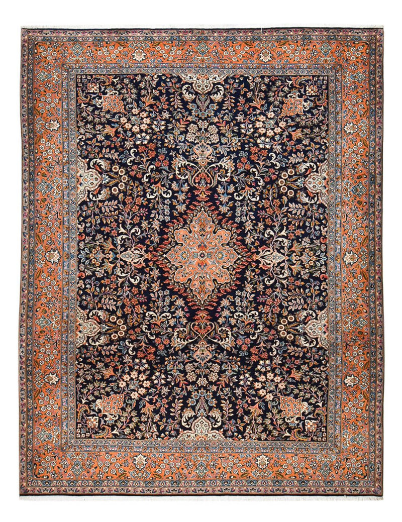 ラフサンジャン 絨毯 338x245cm - ペルシャ絨毯