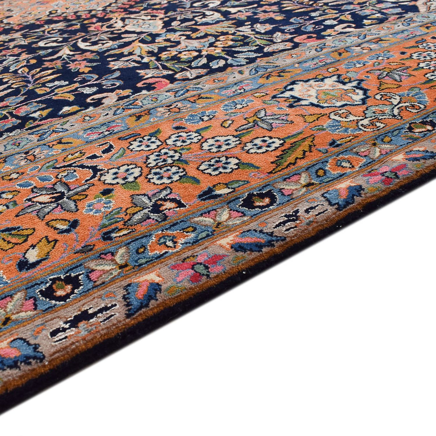 ラフサンジャン 絨毯 338x245cm - ペルシャ絨毯