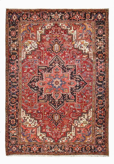ヘリーズ 絨毯 253x347cm - ペルシャ絨毯