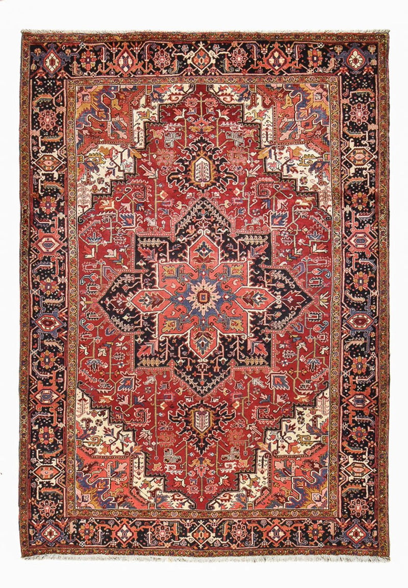 ヘリーズ 絨毯 347x253cm - ペルシャ絨毯