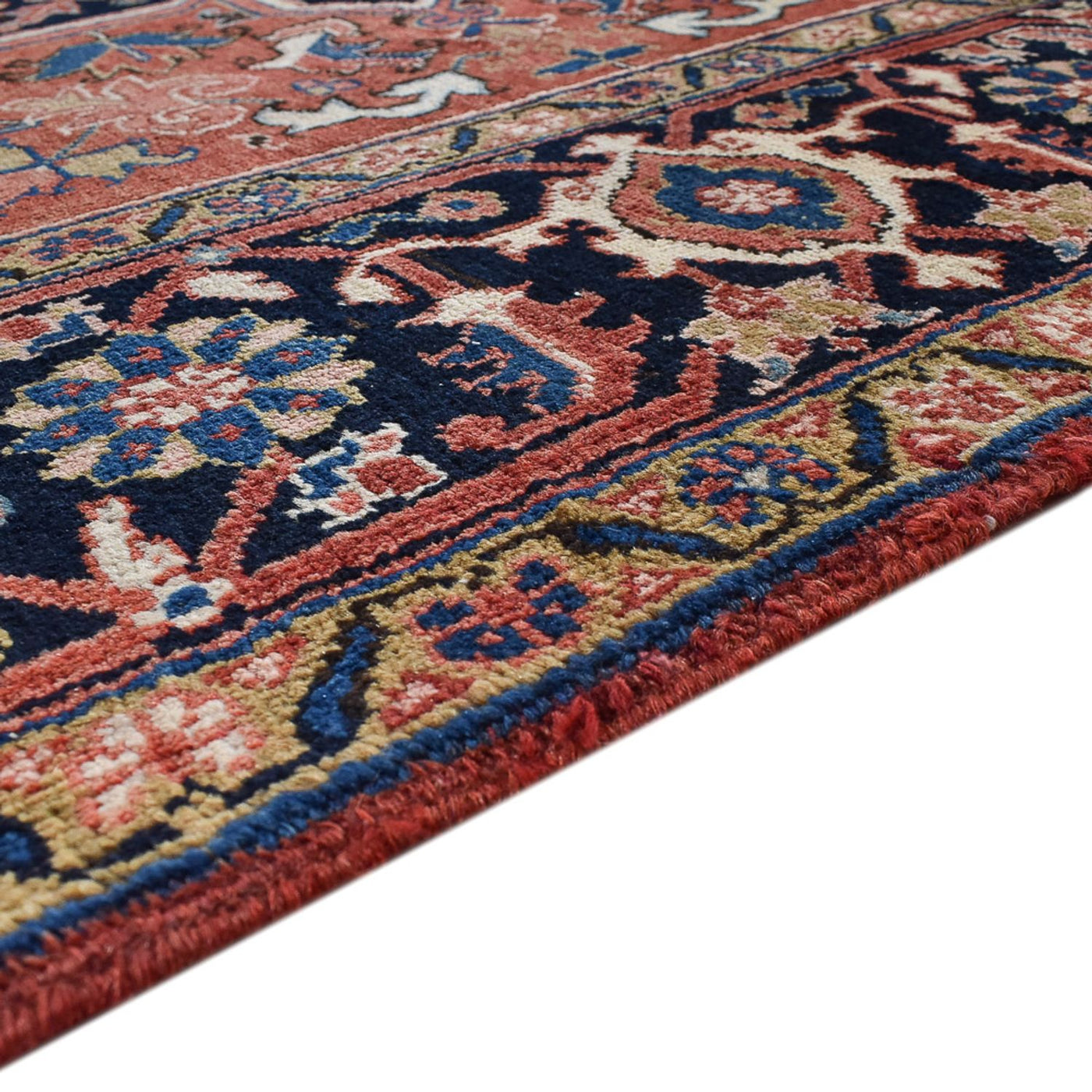 ヘリーズ 絨毯 370x282cm - ペルシャ絨毯