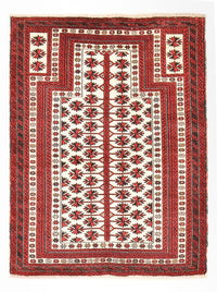 バルーチ絨毯 128x100cm - オリエンタル絨毯 – product image