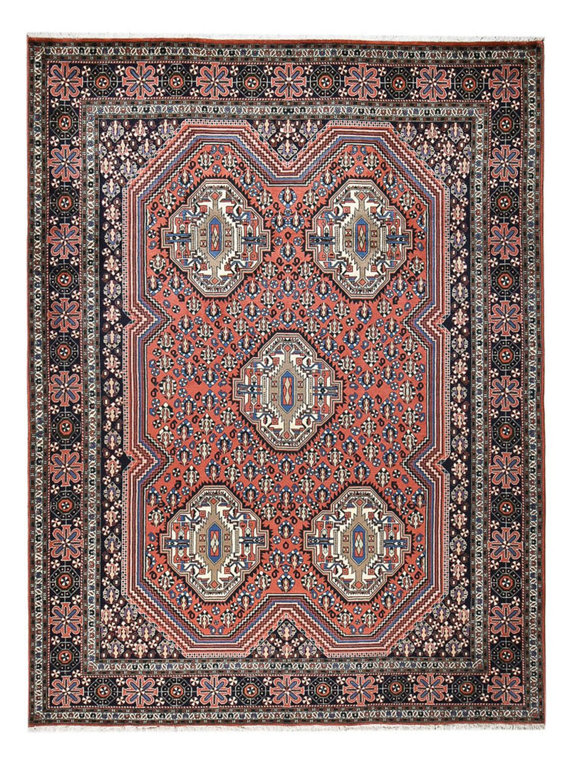 アフシャール・シルジャン 絨毯 343x247cm - ペルシャ絨毯
