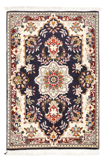 タブリーズ - 50 Raj 絨毯 60x90cm - ペルシャ絨毯
