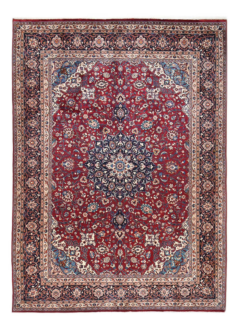 カシャーン 絨毯 340x245cm - ペルシャ絨毯