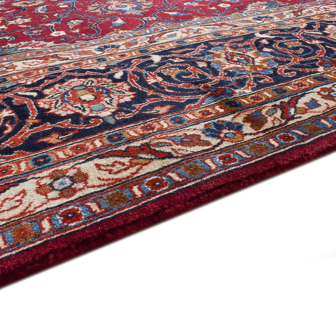 カシャーン 絨毯 340x245cm - ペルシャ絨毯