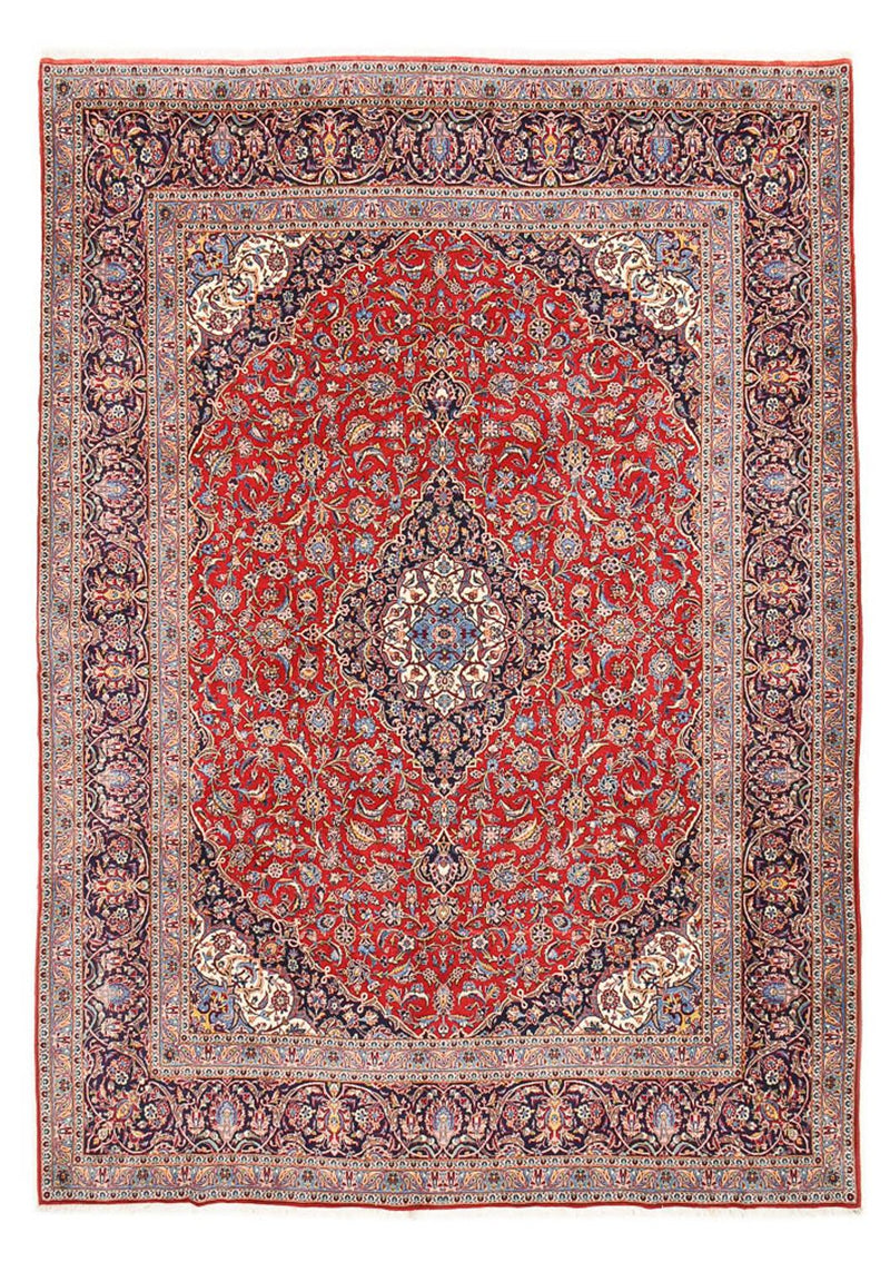 カシャーン 絨毯 414x300cm - ペルシャ絨毯