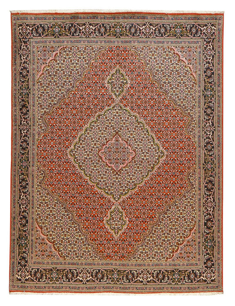 タブリーズ - 40 Raj 絨毯 200x152cm - ペルシャ絨毯