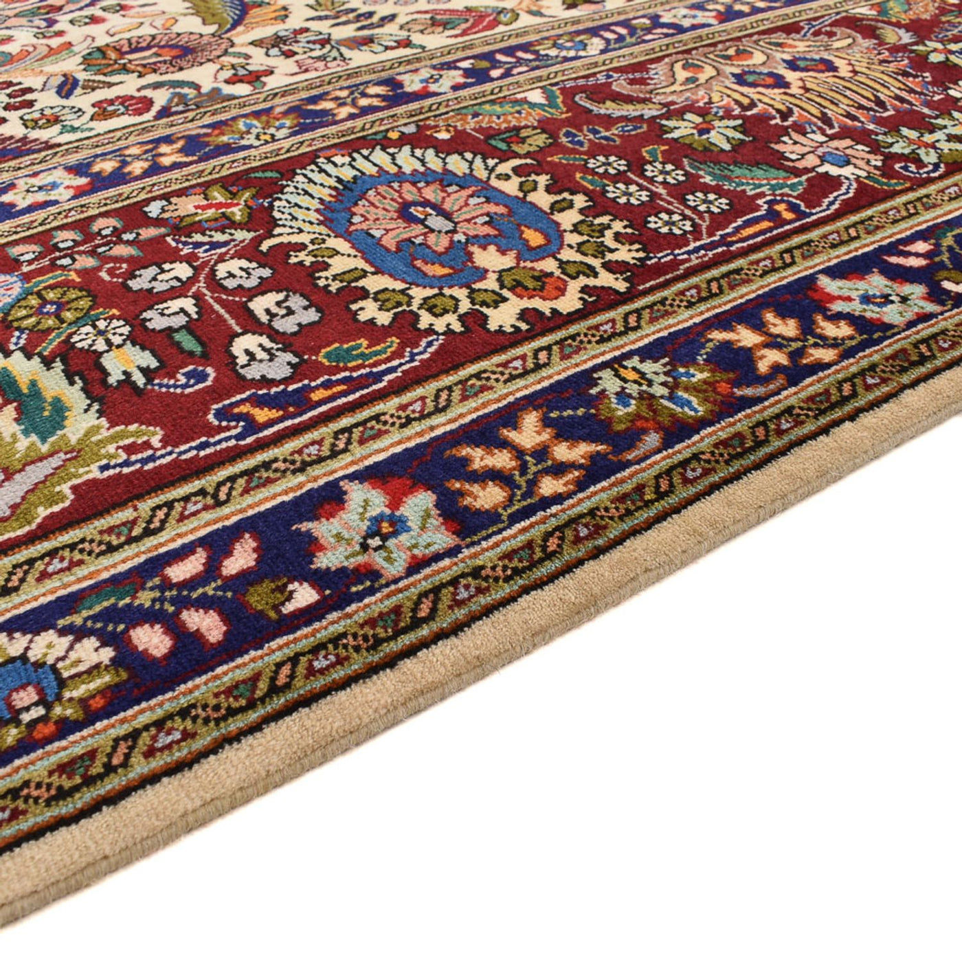 タブリーズ - 40 Raj 絨毯 367x252cm - ペルシャ絨毯