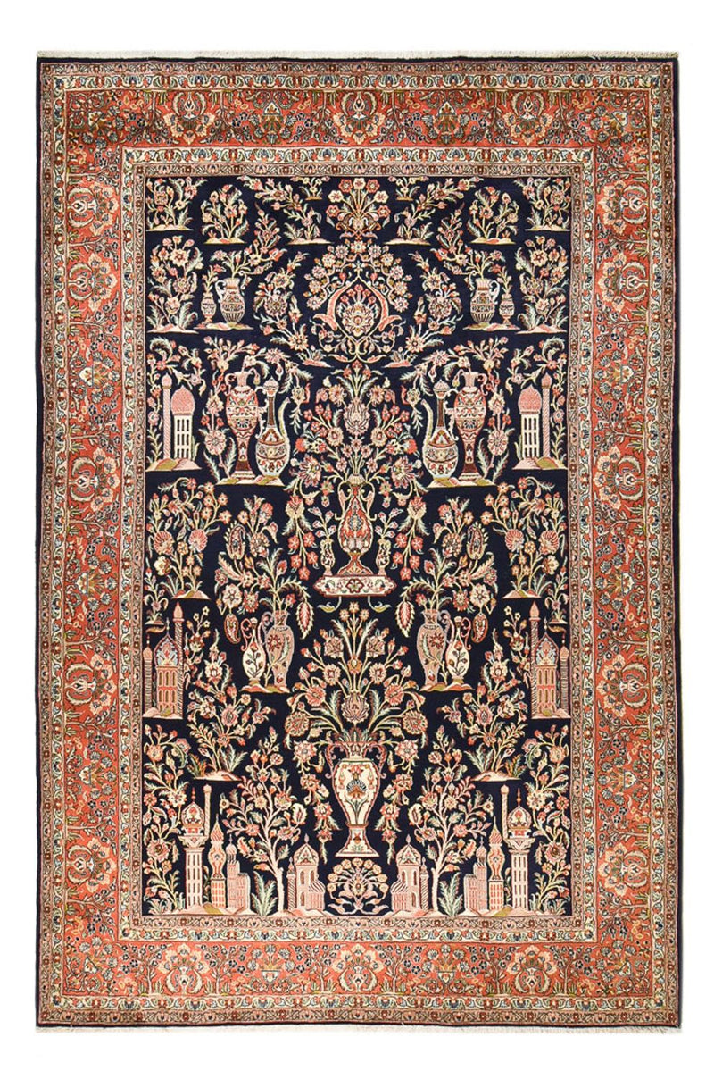 カシャーン 絨毯 375x252cm - ペルシャ絨毯