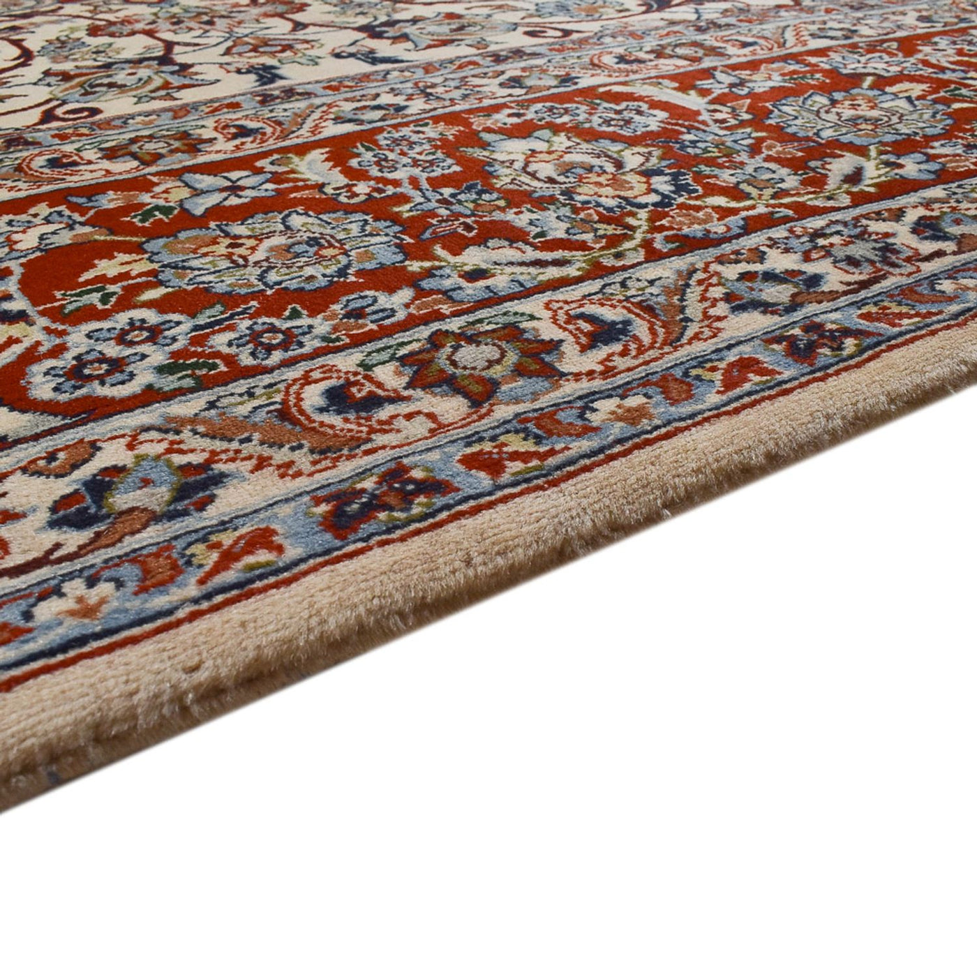 カシャーン 絨毯 356x259cm - ペルシャ絨毯