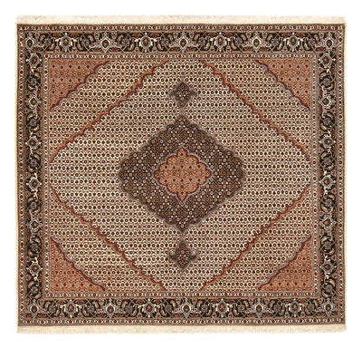 タブリーズ - 40 Raj 絨毯 195x203cm - ペルシャ絨毯