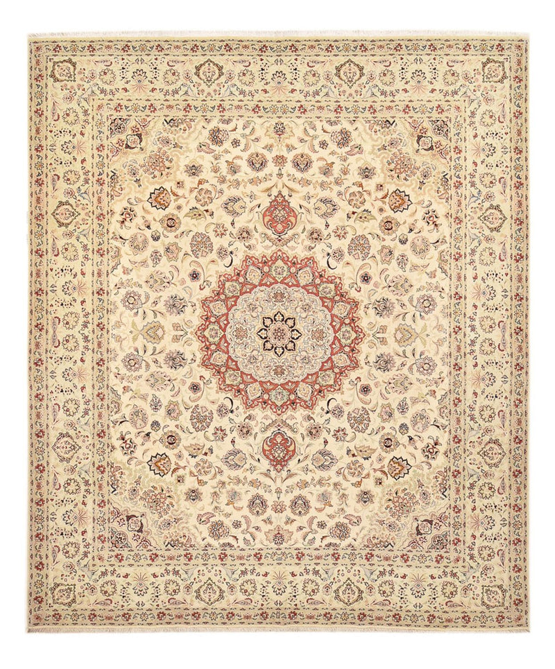 タブリーズ - 50 Raj 絨毯 349x298cm - ペルシャ絨毯