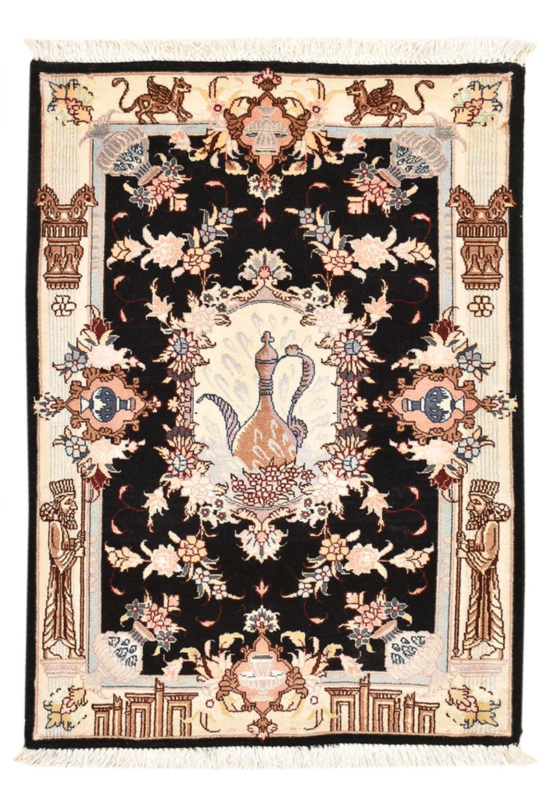 タブリーズ - 50 Raj 絨毯 90x60cm - ペルシャ絨毯
