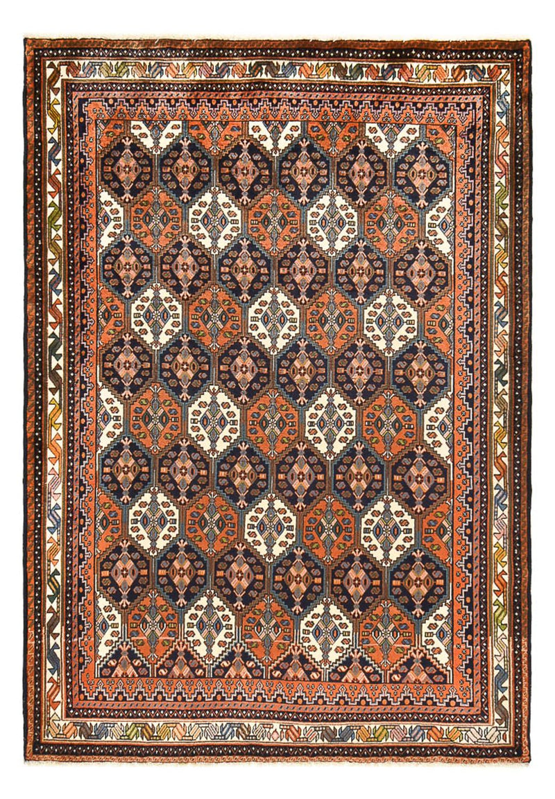 シャルババク 絨毯 209x147cm - ペルシャ絨毯