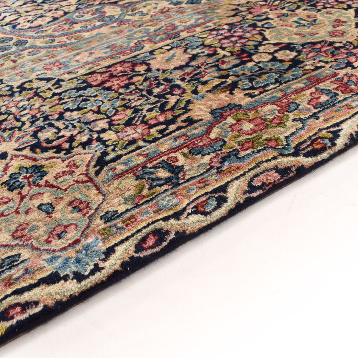 ラフサンジャン 絨毯 383x273cm - ペルシャ絨毯