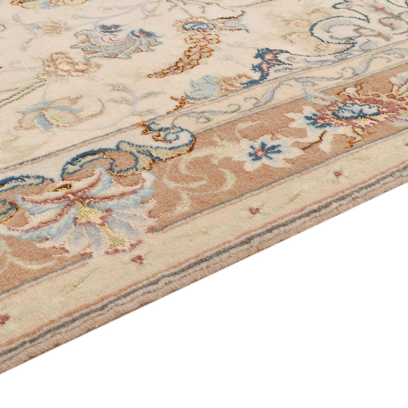 タブリーズ - 50 Raj 絨毯 370x87cm - ペルシャ絨毯