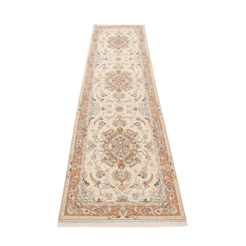 タブリーズ - 50 Raj 絨毯 370x87cm - ペルシャ絨毯