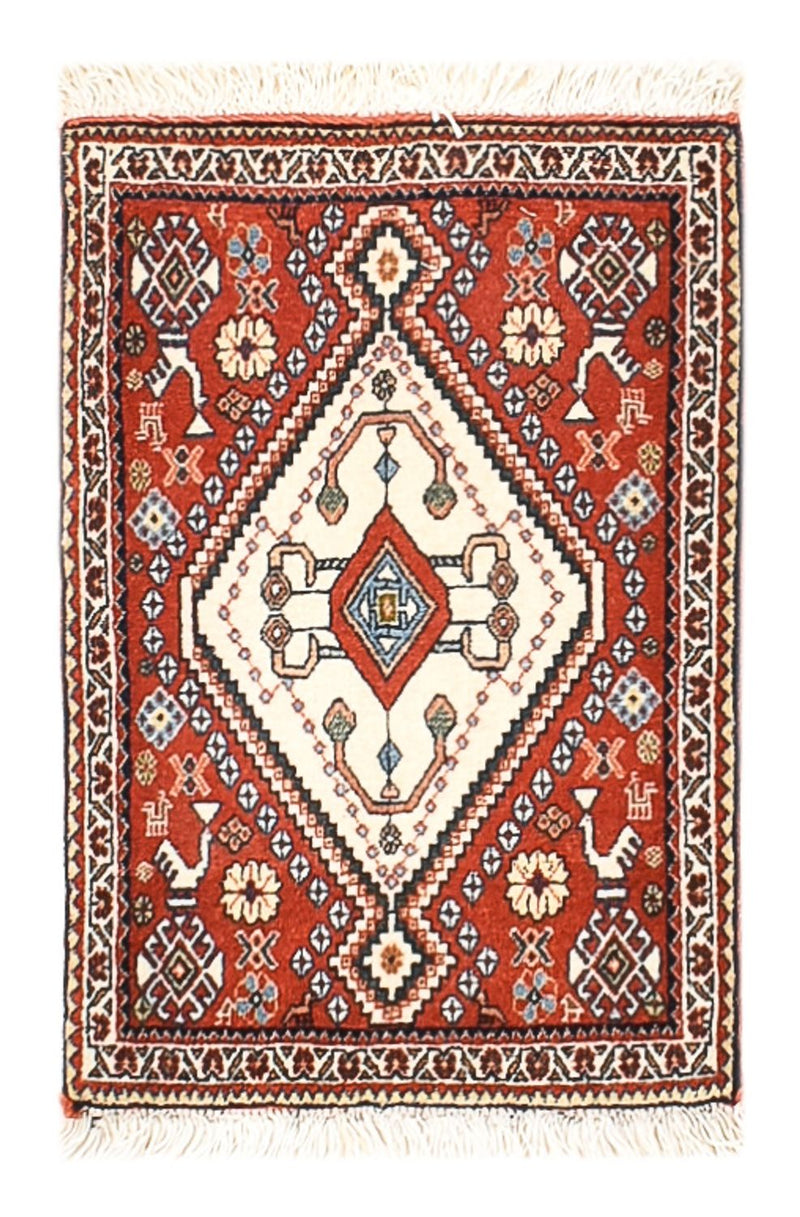カシュクリ 絨毯 60x35cm - ペルシャ絨毯