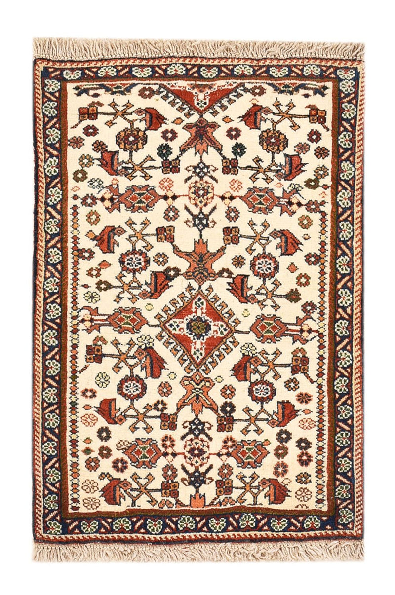 カシュクリ 絨毯 60x40cm - ペルシャ絨毯