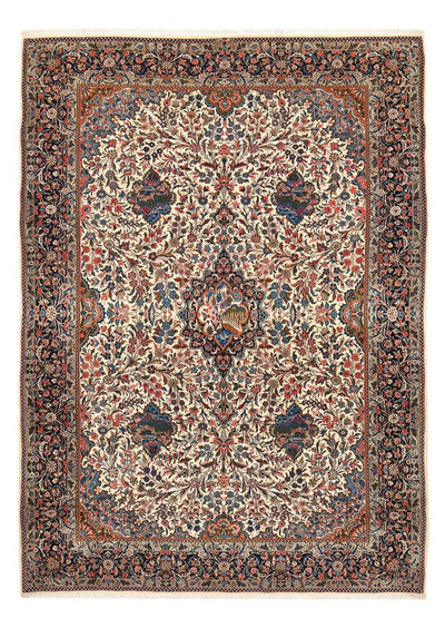 ラフサンジャン 絨毯 221x305cm - ペルシャ絨毯
