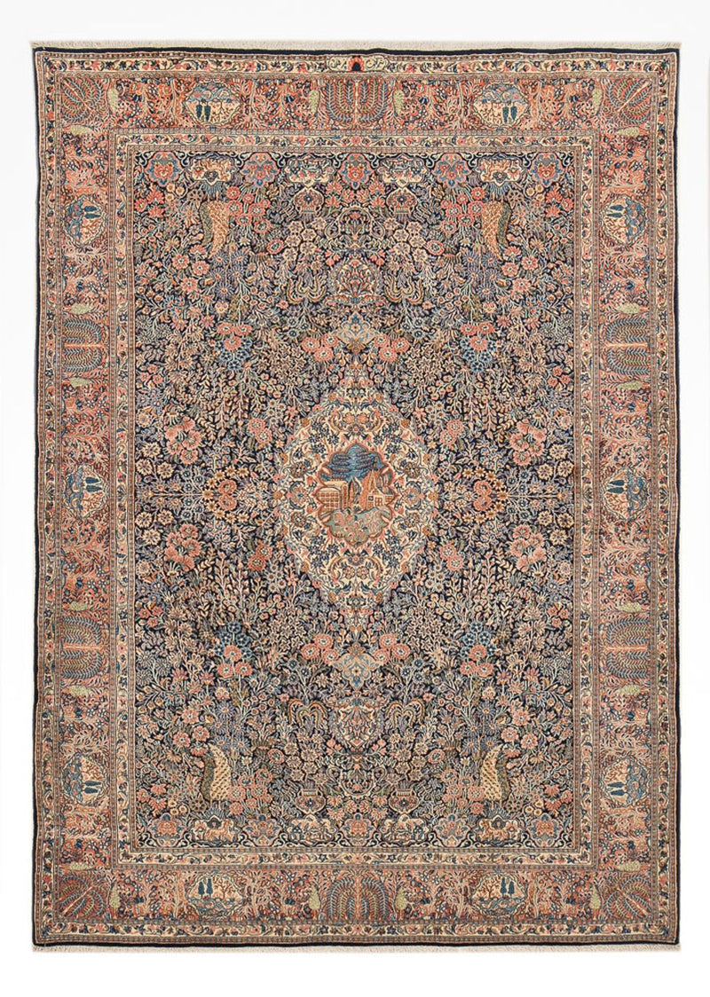 ラフサンジャン 絨毯 290x200cm - ペルシャ絨毯
