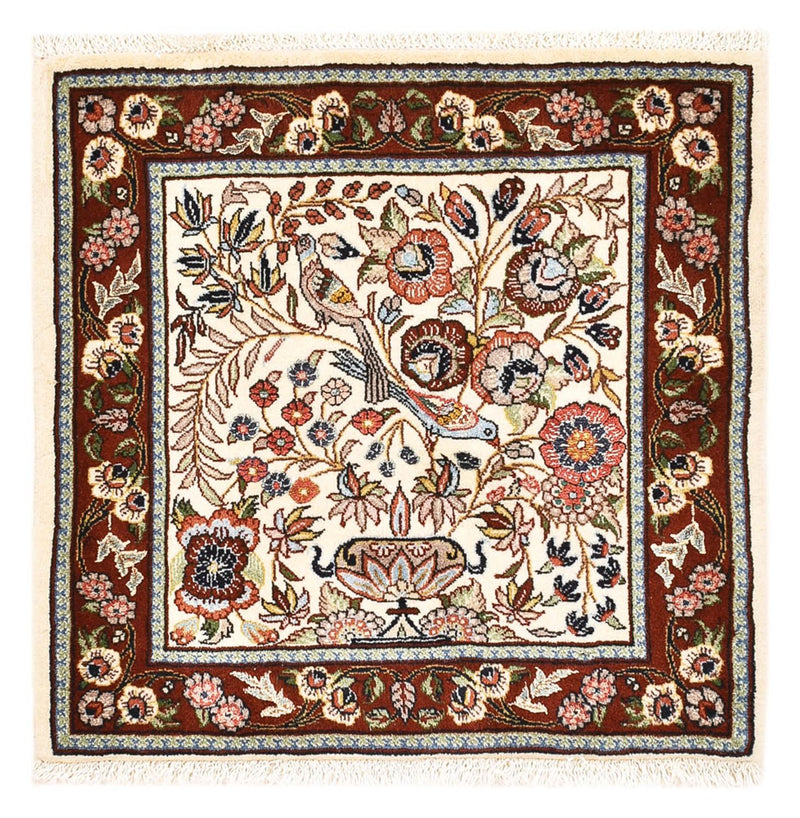 サルーク 絨毯 64x60cm - ペルシャ絨毯