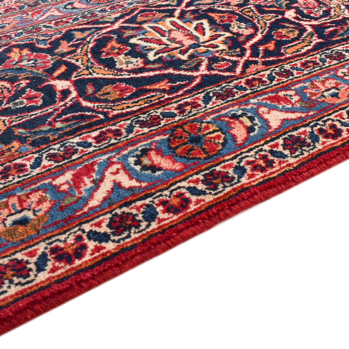 カシャーン 絨毯 377x252cm - ペルシャ絨毯