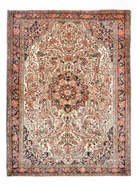 ハマダン 絨毯 196x142cm - ペルシャ絨毯 – product image