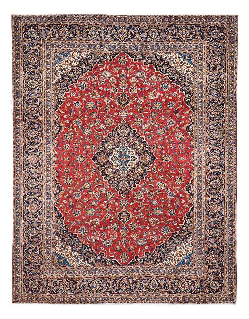 カシャーン 絨毯 396x301cm - ペルシャ絨毯