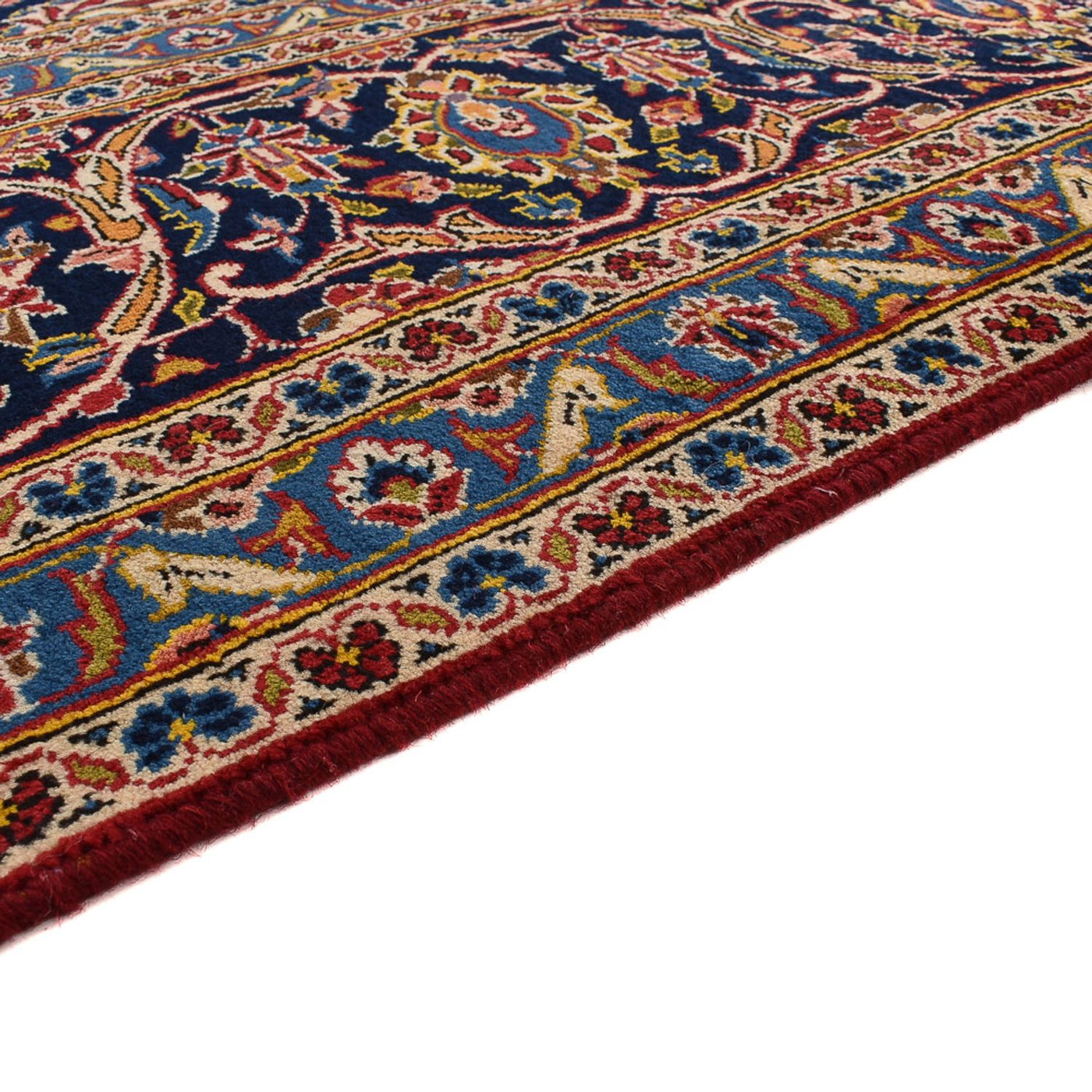 カシャーン 絨毯 396x301cm - ペルシャ絨毯