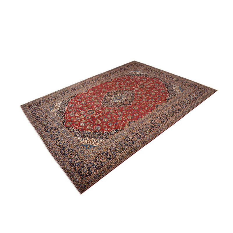 カシャーン 絨毯 396x301cm - ペルシャ絨毯