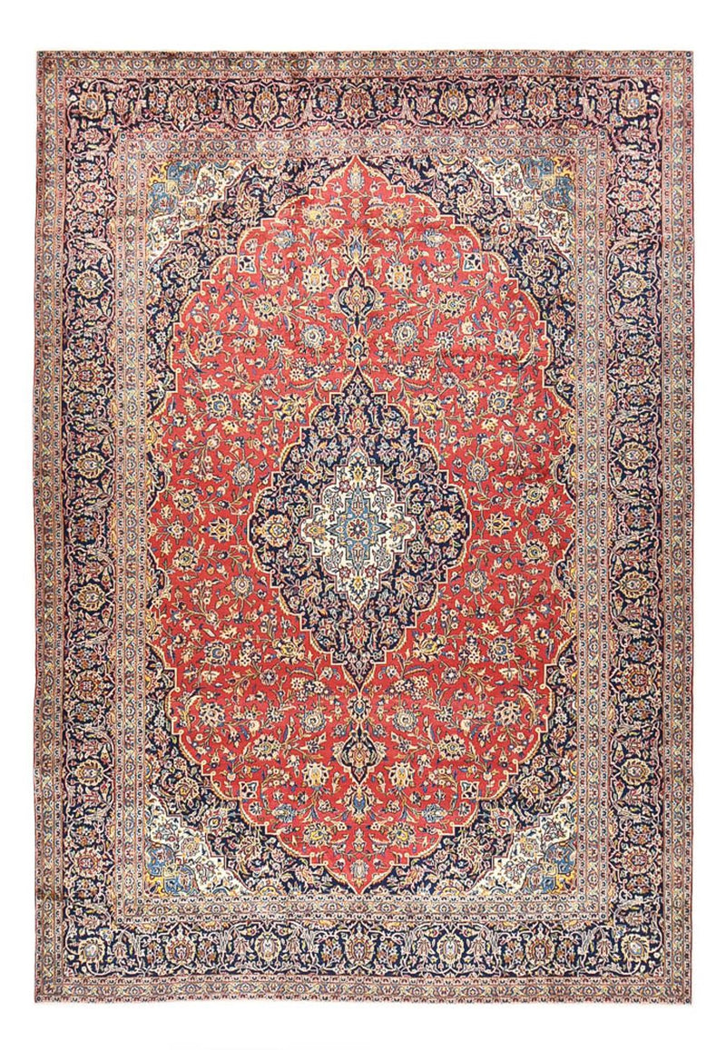 カシャーン 絨毯 452x310cm - ペルシャ絨毯