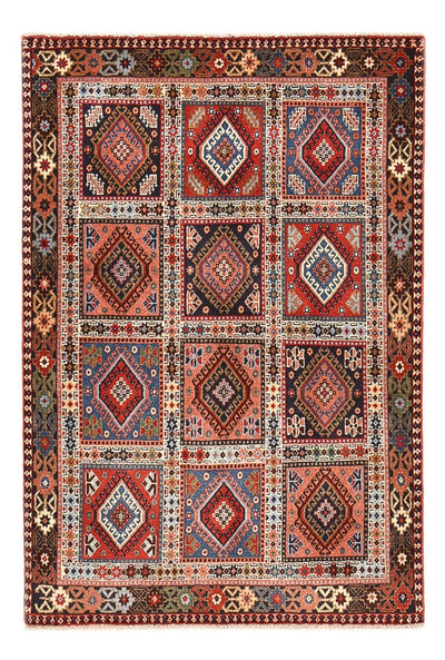 ヤラメ 絨毯 100x148cm - ペルシャ絨毯