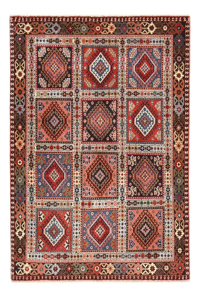 ヤラメ 絨毯 148x100cm - ペルシャ絨毯