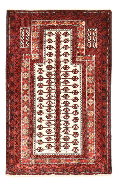 トルカマン絨毯 100x150cm - ペルシャ絨毯