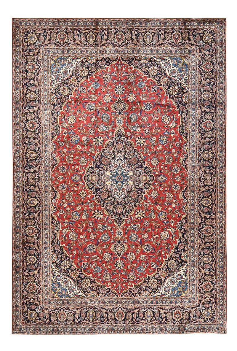 カシャーン 絨毯 459x306cm - ペルシャ絨毯