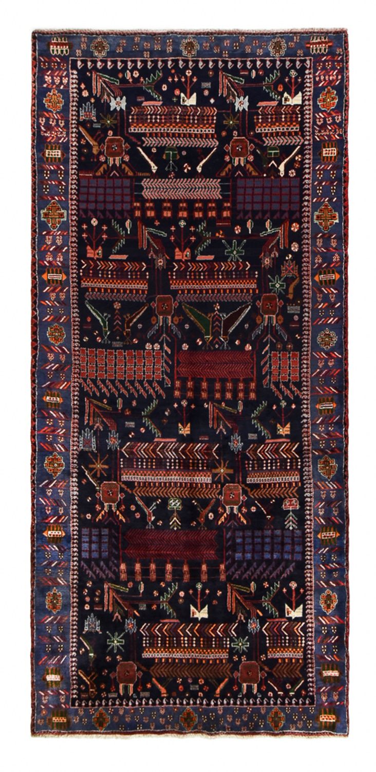 クラルダシュト 絨毯 382x168cm - ペルシャ絨毯